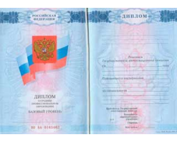 Диплом техникума Диплом техникума